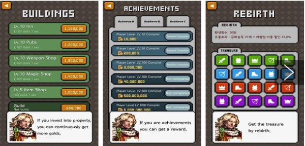 Gameplay screenshot from Work hard Hero! for Android