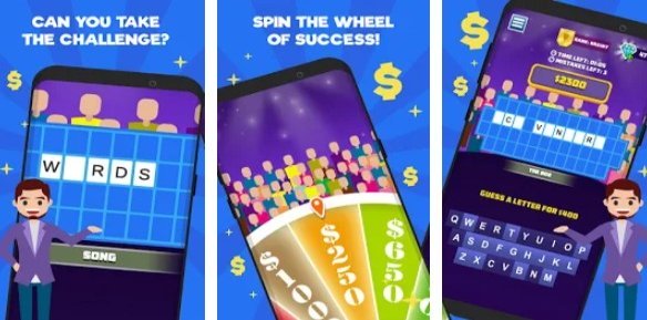 Gameplay screenshot from wheel of success free fortune for Android