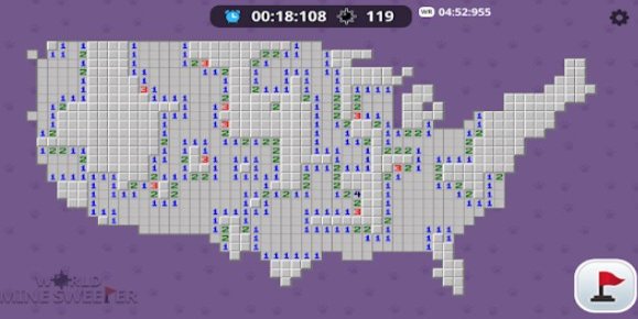 Gameplay screenshot from world of mines for Android