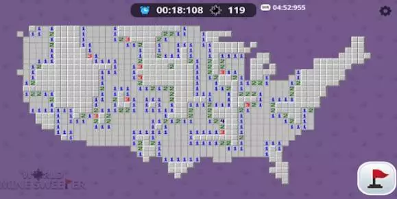Gameplay screenshot from world of mines for Android