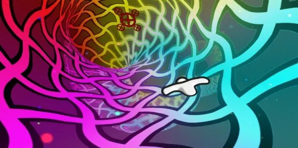 Gameplay screenshot from sbenny.com warp tunnel for Android