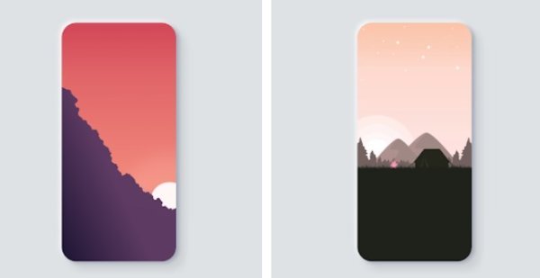 Gameplay screenshot from wallsgraph wallpapers for Android