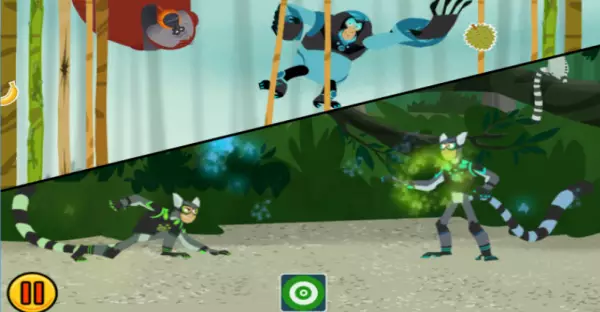 Gameplay screenshot from wild kratts world adventure for Android