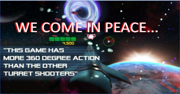 we come in peace