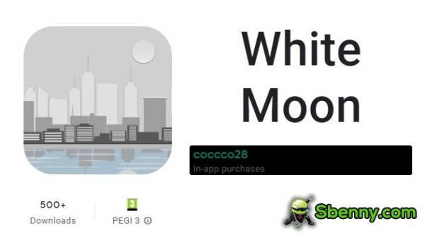 white moon