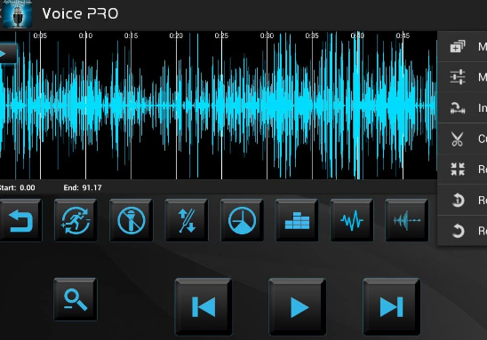 voice pro hq עורך אודיו MOD APK Android