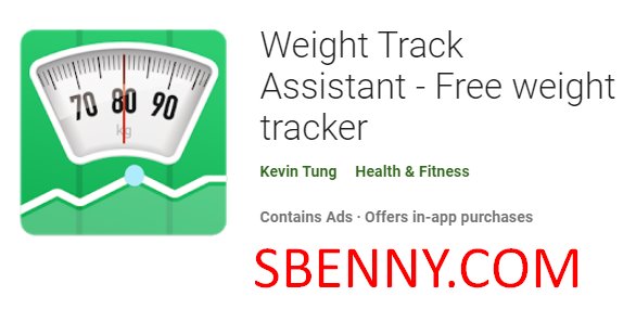 gewicht track assistent gratis gewicht tracker