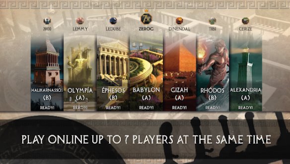 Gameplay screenshot from 7 wonders for Android