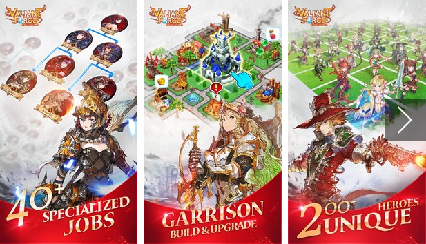 Gameplay screenshot from valiant force for Android