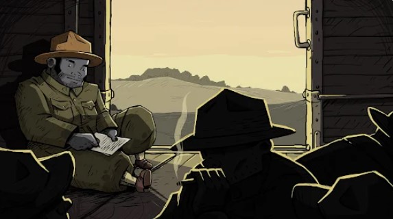 Gameplay screenshot from valiant hearts coming home for Android