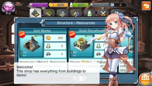 Gameplay screenshot from valkyrie crusade for Android
