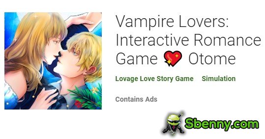 amanti dei vampiri gioco interattivo romantico otome
