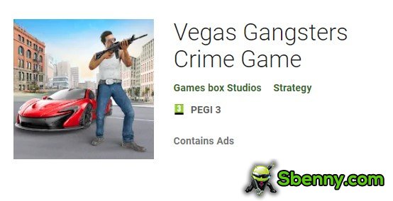 gioco criminale di gangster di vegas