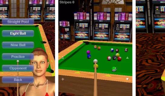 Gameplay screenshot from vegas pool sharks for Android