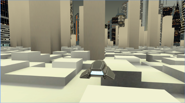 Gameplay screenshot from velocity endless racing for Android