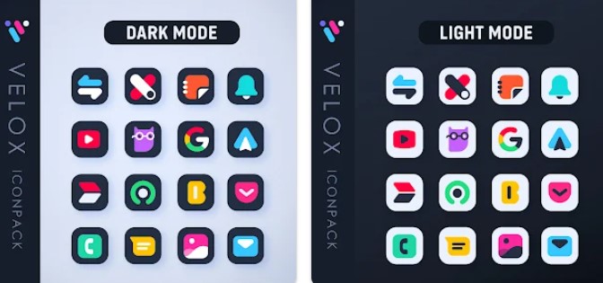 Gameplay screenshot from velox iconpack for Android