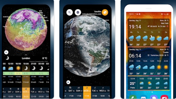 Ventusky Wetterkarten und Radar APK Android