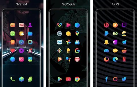 paquete de iconos vera MOD APK Android