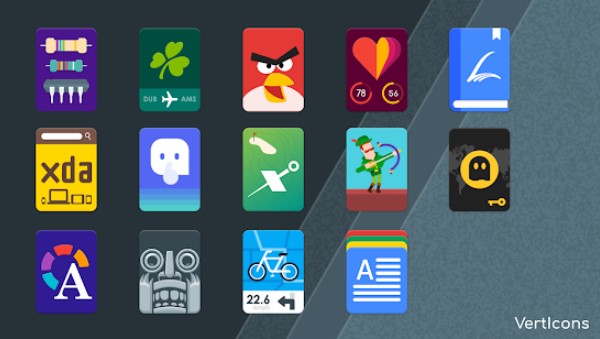 Gameplay screenshot from verticons icon pack for Android