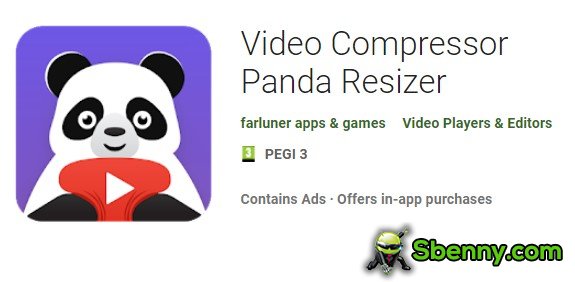 redimensionador de panda opressor de vídeo