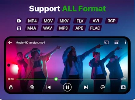 Gameplay screenshot from video player all format for Android