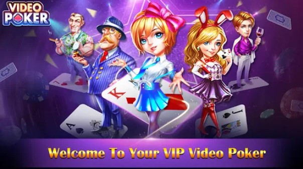 Gameplay screenshot from video poker new casino card poker games free for Android