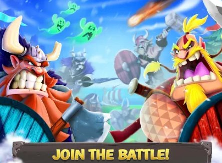 viking heroes war MOD APK Android
