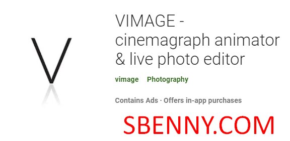 vimage cinemagraph animator and llive photo editor