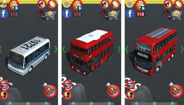 Gameplay screenshot from vintage bus go for Android