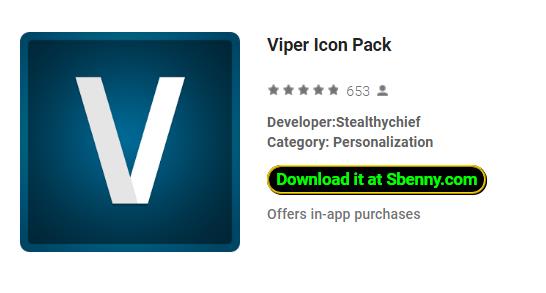 zestaw ikon viper
