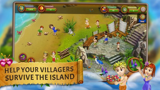 Gameplay screenshot from Virtual Villagers Origins 2 for Android
