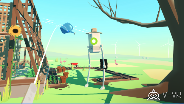 Gameplay screenshot from virtual virtual reality for Android