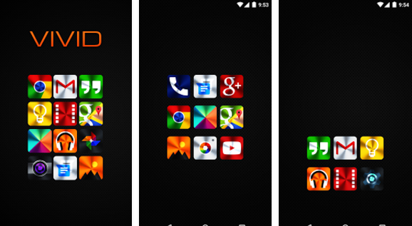 vivid icon pack MOD APK Android