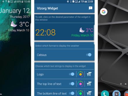 Gameplay screenshot from vizorg widget for Android