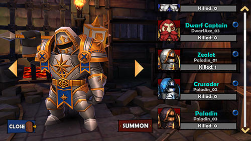 Gameplay screenshot from voodoo heroes for Android