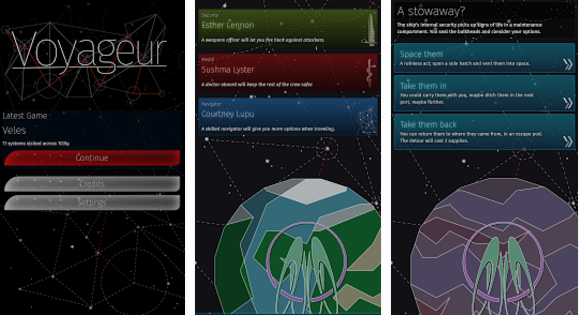 Gameplay screenshot from voyageur for Android