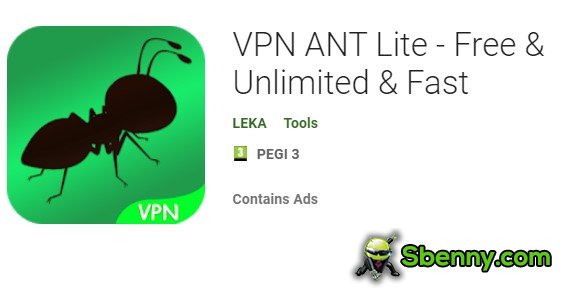 vpn ant lite free and unlimited and fast