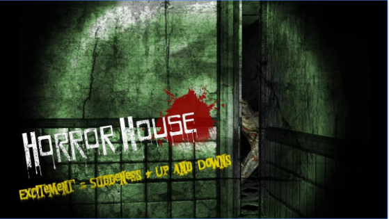 Gameplay screenshot from vr horror house for Android