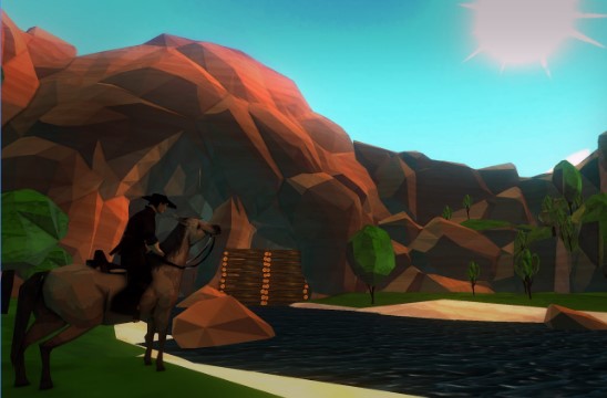 Gameplay screenshot from vrapids for Android