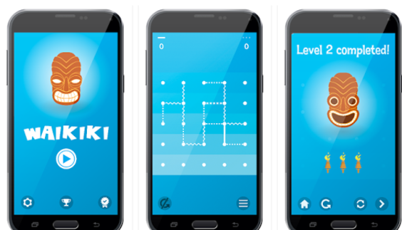 Gameplay screenshot from waikiki the game for Android