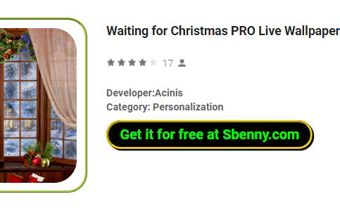 waiting for christmas pro live wallpaper