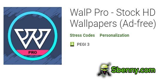 walP pro stock hd wallpapers senza pubblicità