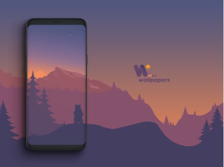 Gameplay screenshot from wallpin wallpapers for Android