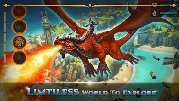 Gameplay screenshot from war dragons for Android