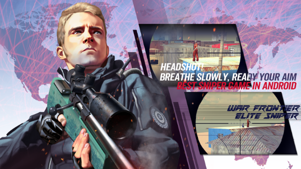 Gameplay screenshot from war frontier elite sniper for Android