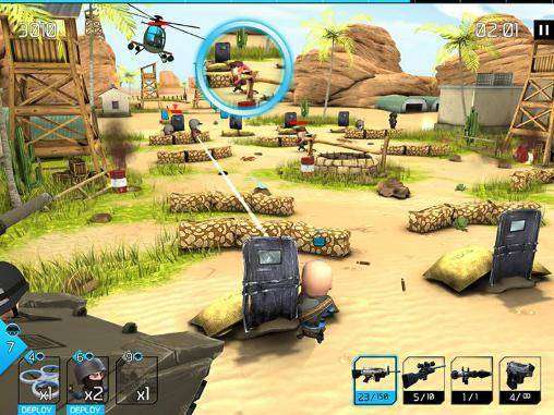 Gameplay screenshot from warfriends for Android