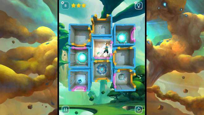 Gameplay screenshot from warp shift for Android
