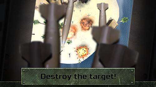 Gameplay screenshot from warplane cockpit simulator for Android