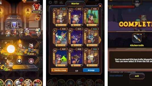 Gameplay screenshot from warriors market mayhem for Android