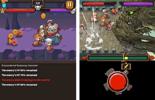 Gameplay screenshot from warriors market mayhem vip for Android
